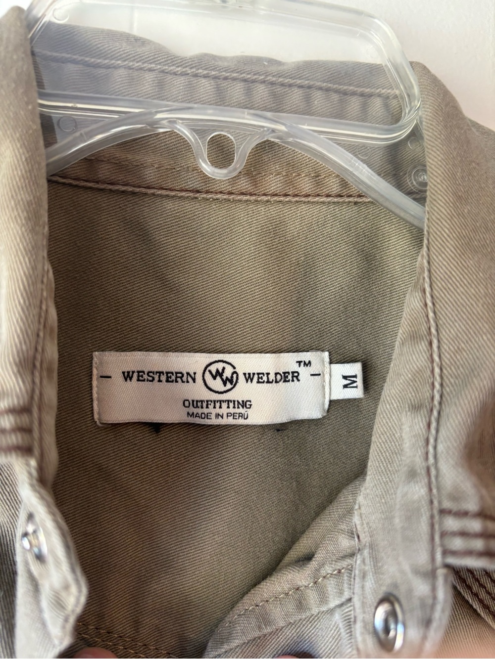 Western Welder Button Up - Picture 2 of 3